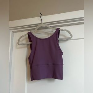 purple lululemon tank
